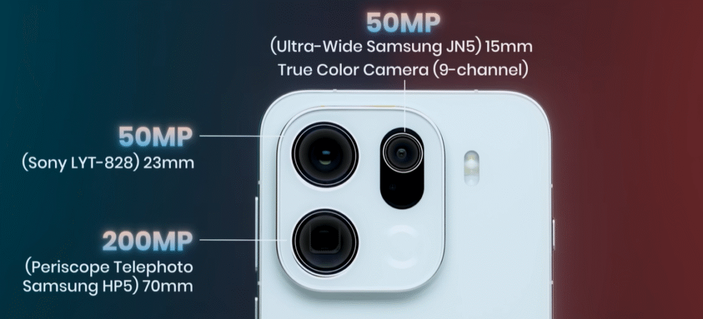 Oppo Find x9 Pro Camera